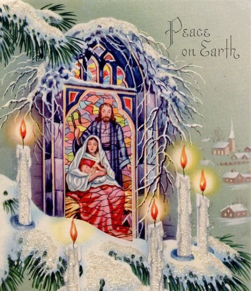 Рождественская открытка армянская