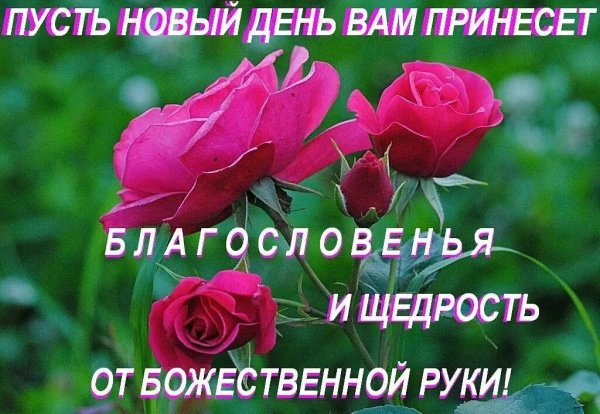 Христианские пожелания на каждый день