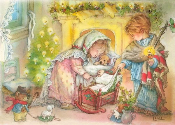 Лизи Мартин Рождественские картины