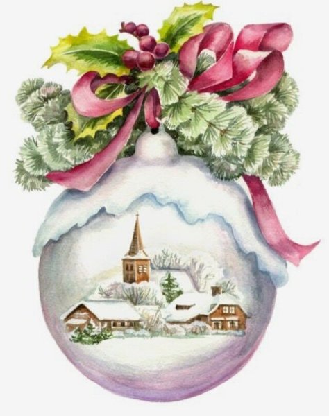 Раскраска Рождество