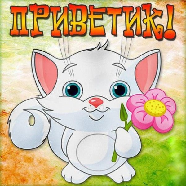 Открытки привет прикольные