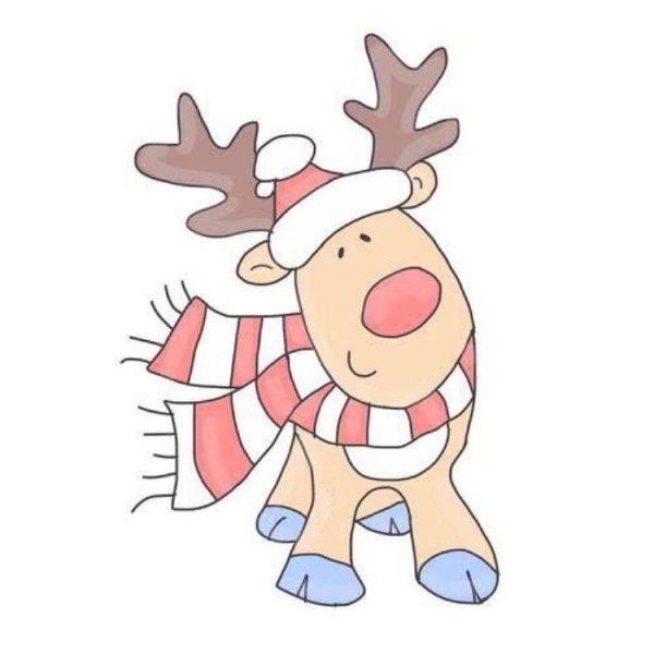 Новогодние олени картинки