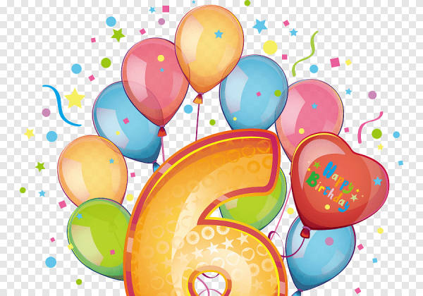 С днем рождения 6 лет