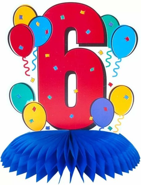 С днем рождения 6 лет