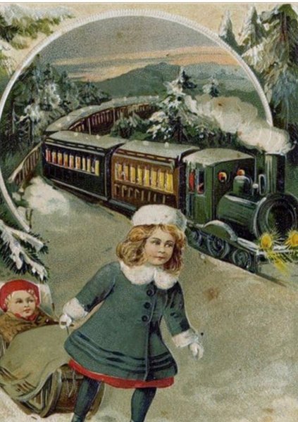 Дореволюционные открытки с новым годом