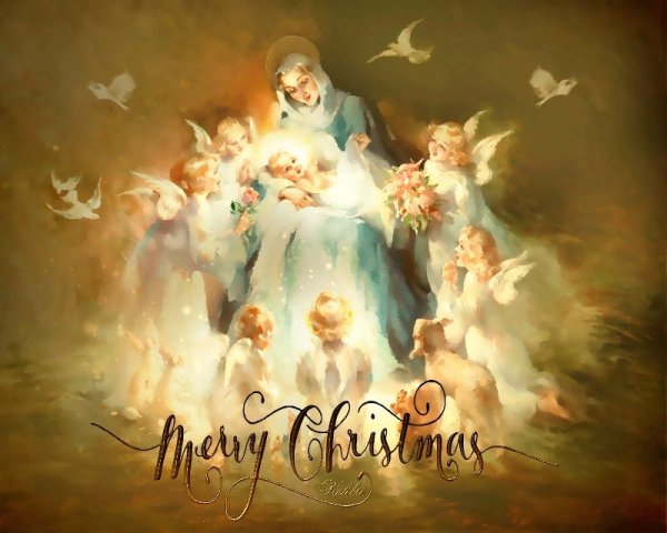 С Рождеством Христовым ангелочки