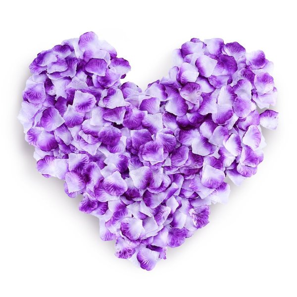 Фиолетовое сердечко