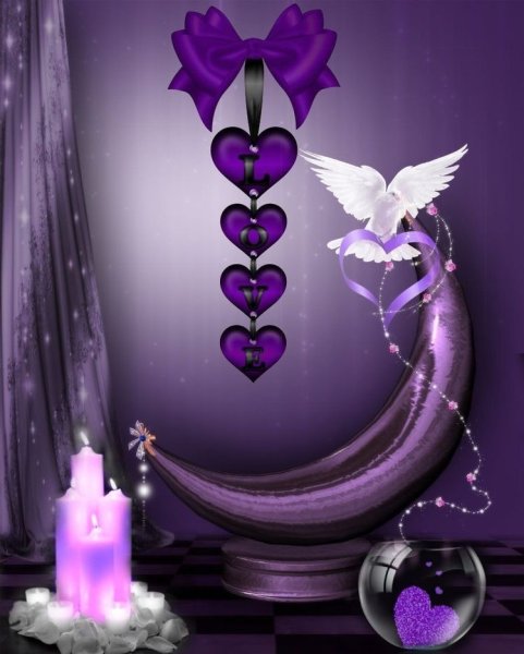 Фиолетовый вечер