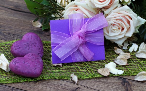 Сиреневый подарок цветы