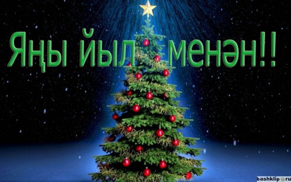 Поздравление с новым годом на башкирском языке