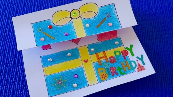 Открытка с сюрпризом своими руками