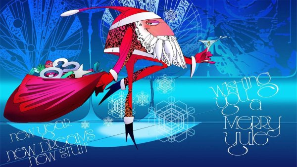 Дизайнерские новогодние открытки