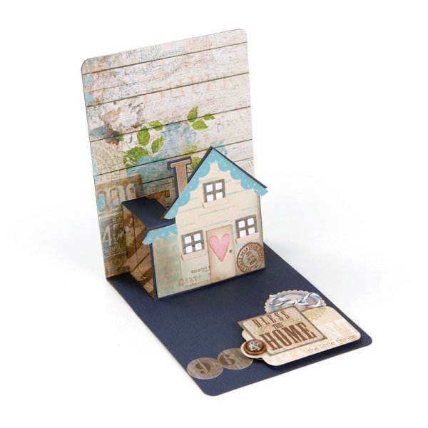 Открытка домики