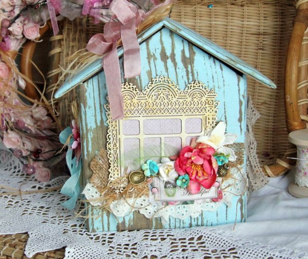 Домик в стиле Скрапбукинг
