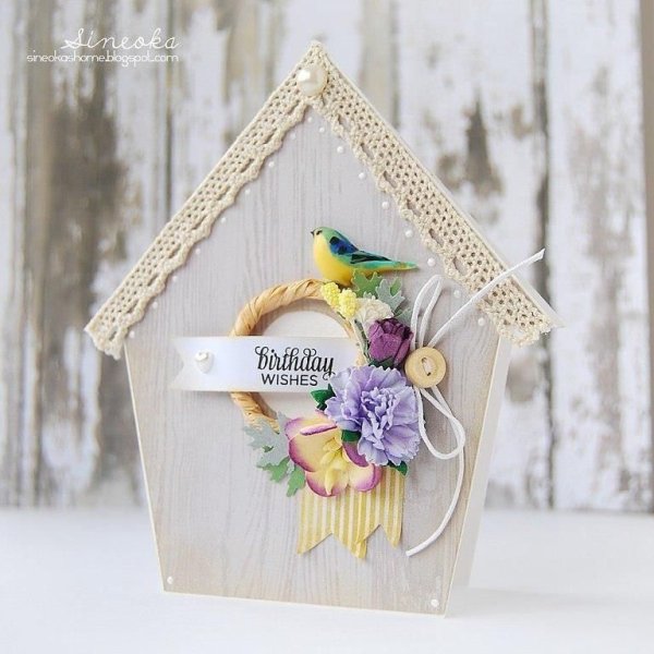 Скворечник Скрапбукинг