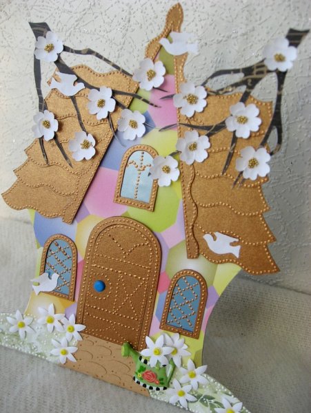 Открытка домик своими руками