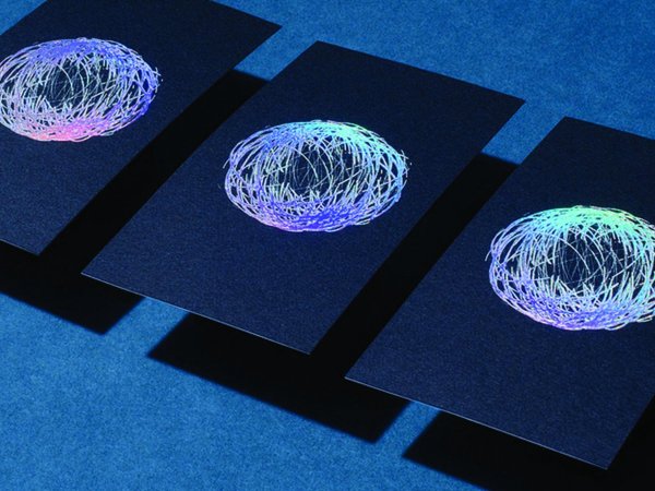 Визитки с голограммой