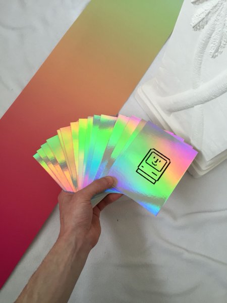 Пленка с эффектом голограммы