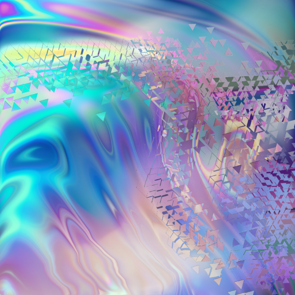 Голографическая роза