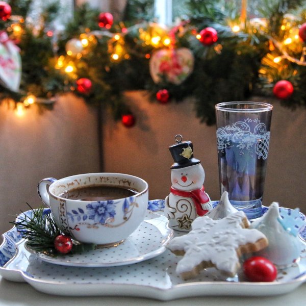 Снежное утро