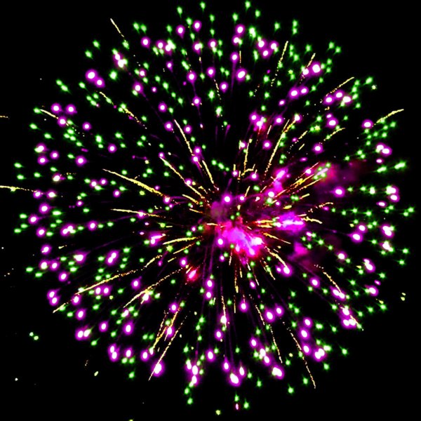 Анимированный фейерверк