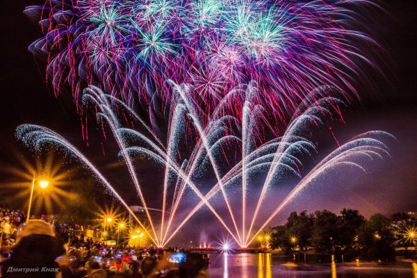 Фейерверк в честь дня рождения