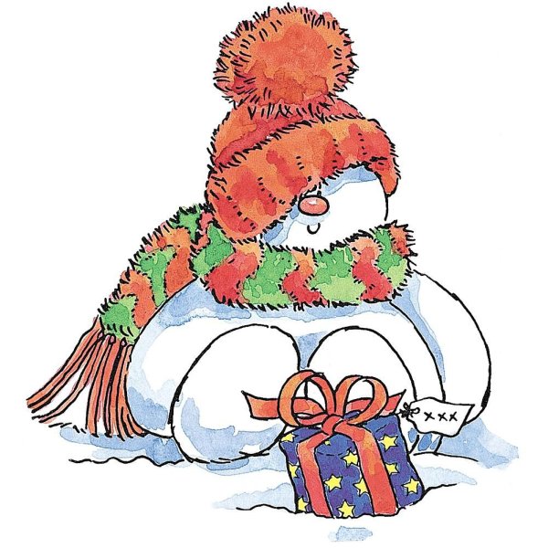 Маленькие новогодние рисунки для срисовки