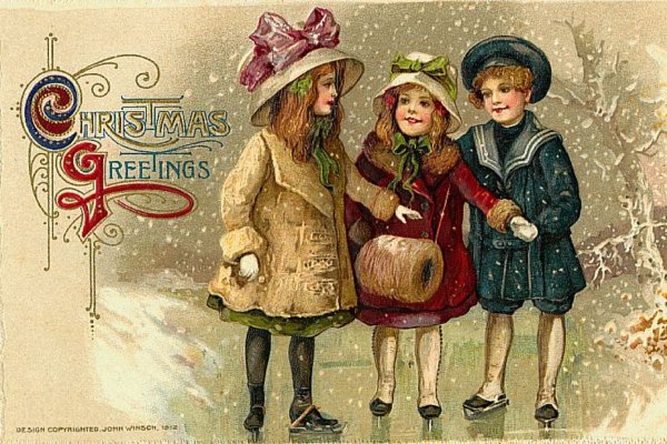 Рождество в стиле ретро