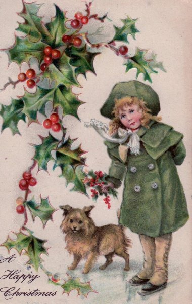 Винтажные новогодние открытки