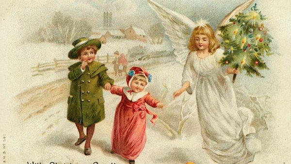 Новогодние открытки Винтаж