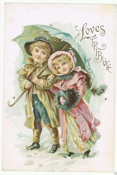 Хелен Джексон открытки Винтаж Рождество