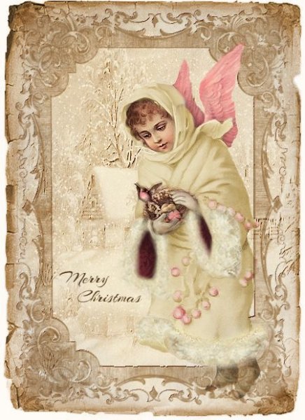 Старинные новогодние открытки