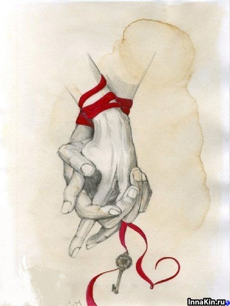 Открытка узелок приглашение на свадьбу