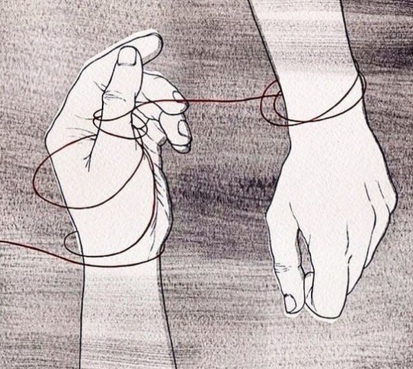 Красная нить судьбы Легенда