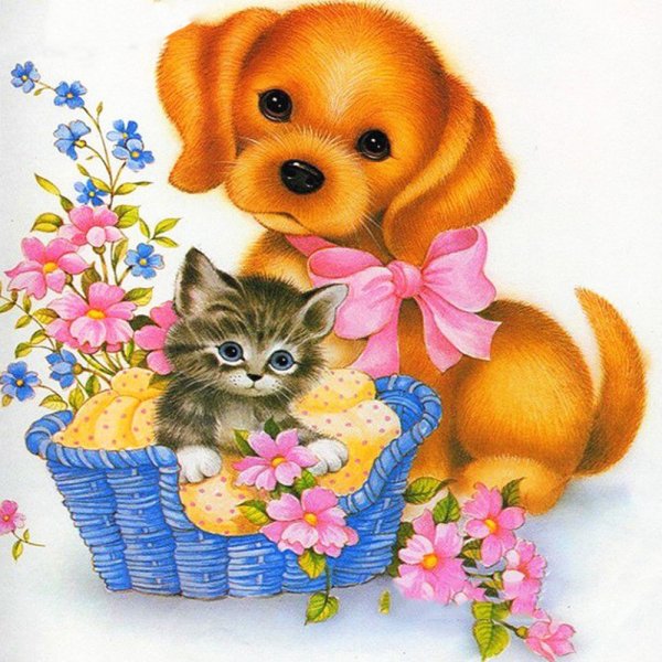 Яркие открытки для детей