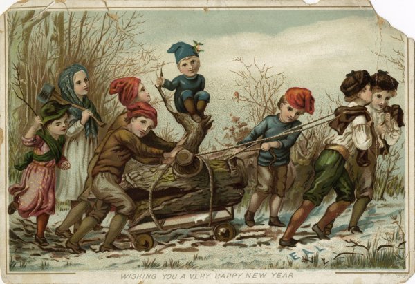 Первая Рождественская открытка Генри Коула