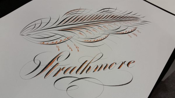 Каллиграфия открытки