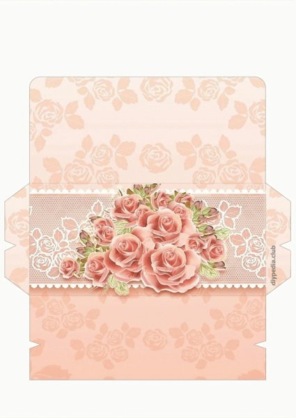 Поздравительный конверт