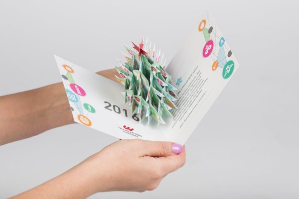 Открытки с объемными элементами