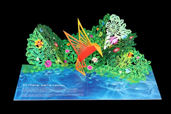 Объемная открытка