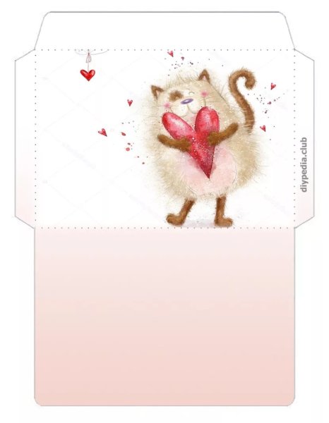 Красивые конверты для распечатки