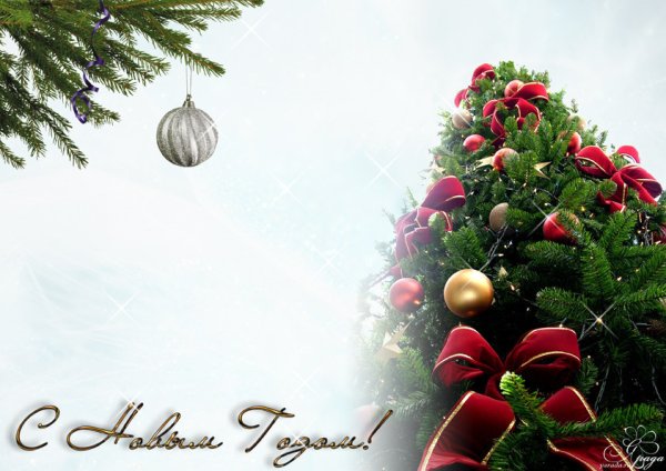 С новым годом и Рождеством партнерам