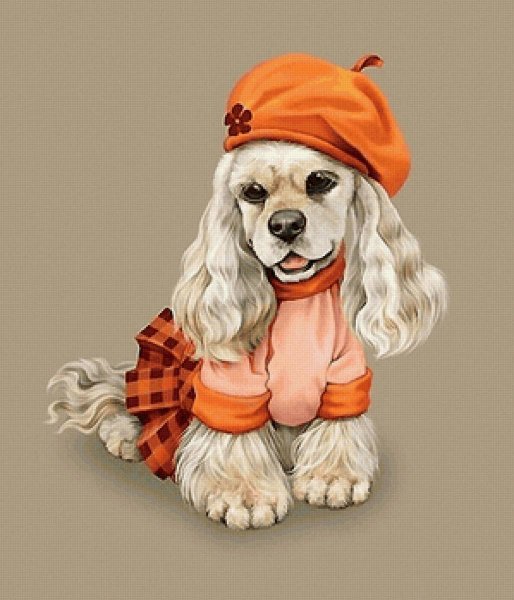 Спаниель мультяшный