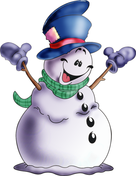 Веселые снеговички