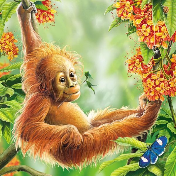 Картины с изображением обезьян