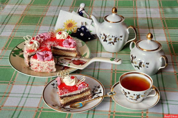 Красивое чаепитие