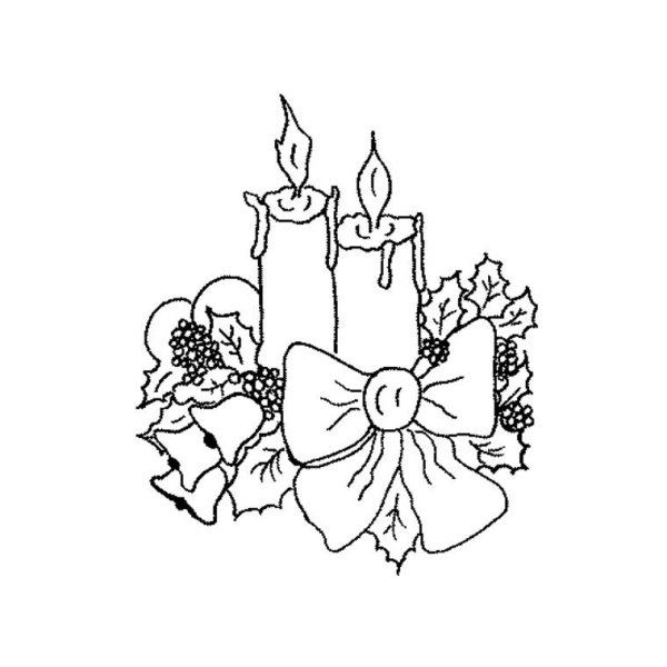 Рождество в Германии раскраска