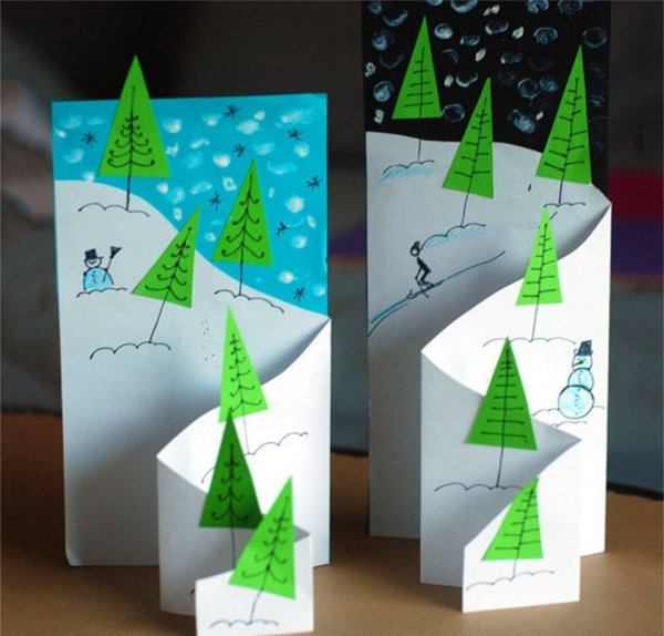 Идеи для открыток на новый год