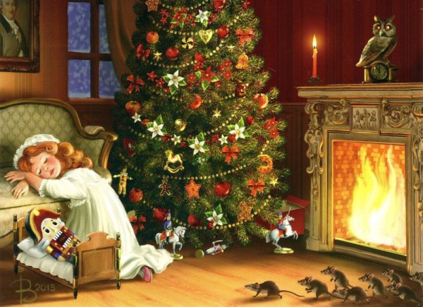 Рождественская елка Щелкунчик