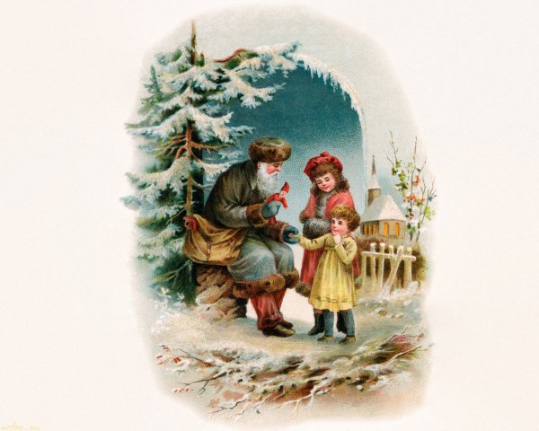 Винтажные новогодние